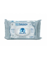 Elanco Salviette Detergenti Senza Profumo per Cani da 50 Pezzi